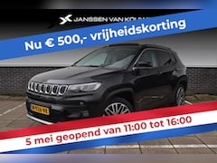 Jeep Compass - 1.3T Limited Pano Trekhaak Leder Camera