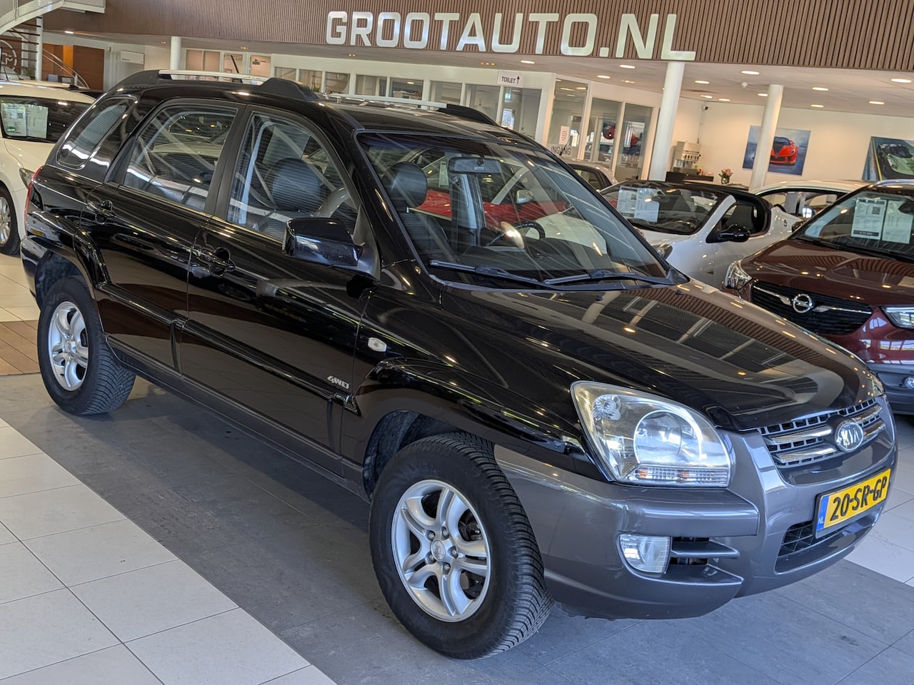 Kia Sportage - 2.7 V6 Adventure 4WD Automaat Airco, Cruise Control, Trekhaak, Stuurbekrachtiging - AutoWereld.nl