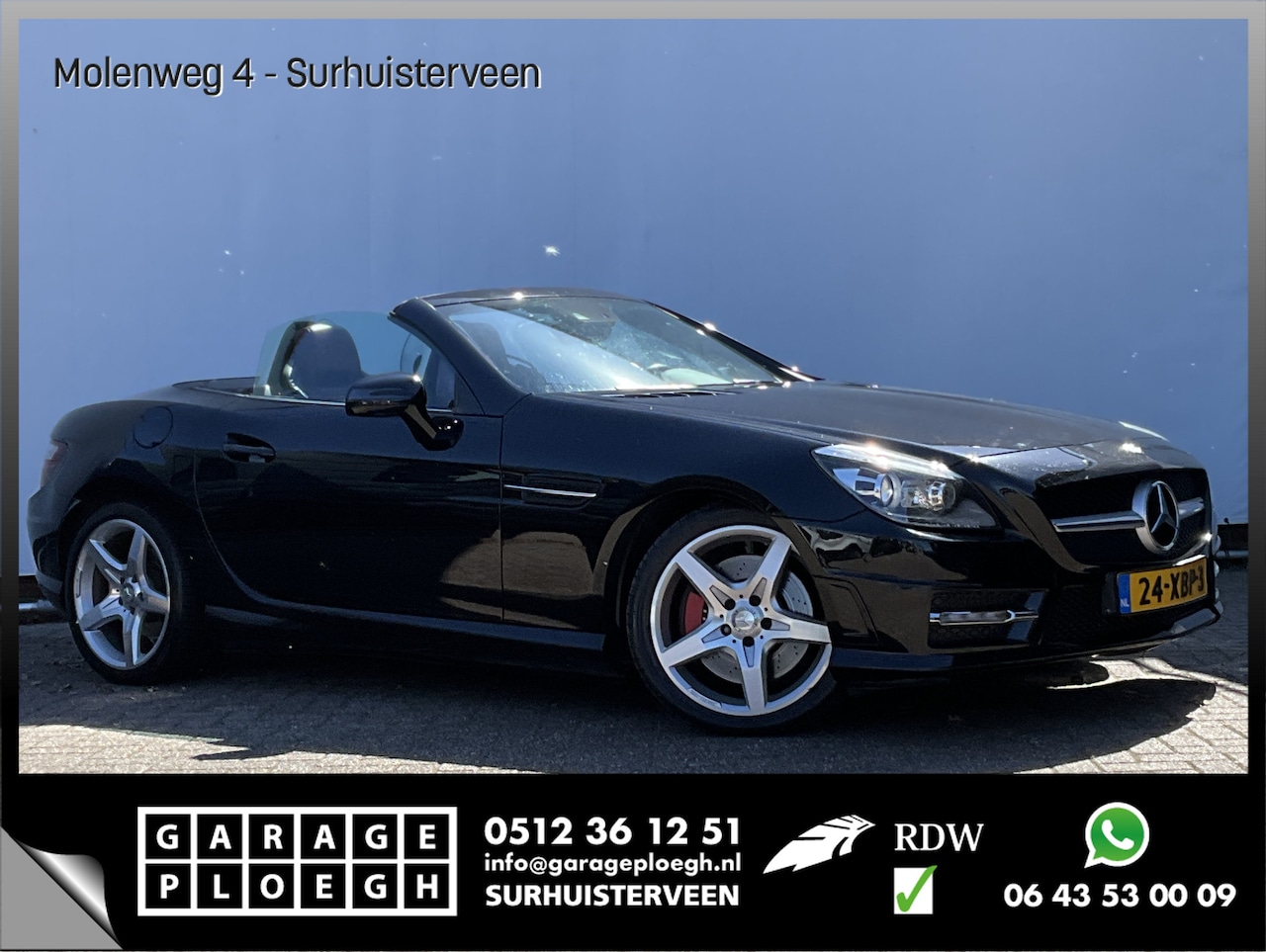 Mercedes-Benz SLK-klasse - 200 Automaat Leer Pdc Orig.NL Nav/Cruise 18 Inch Uitstraling! - AutoWereld.nl