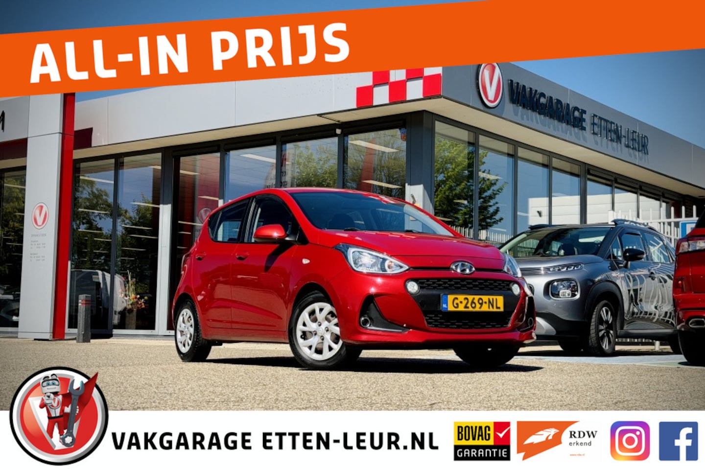 Hyundai i10 - 1.0i Comfort | CRUISE | PDC | CARPLAY + ANDROID - AutoWereld.nl