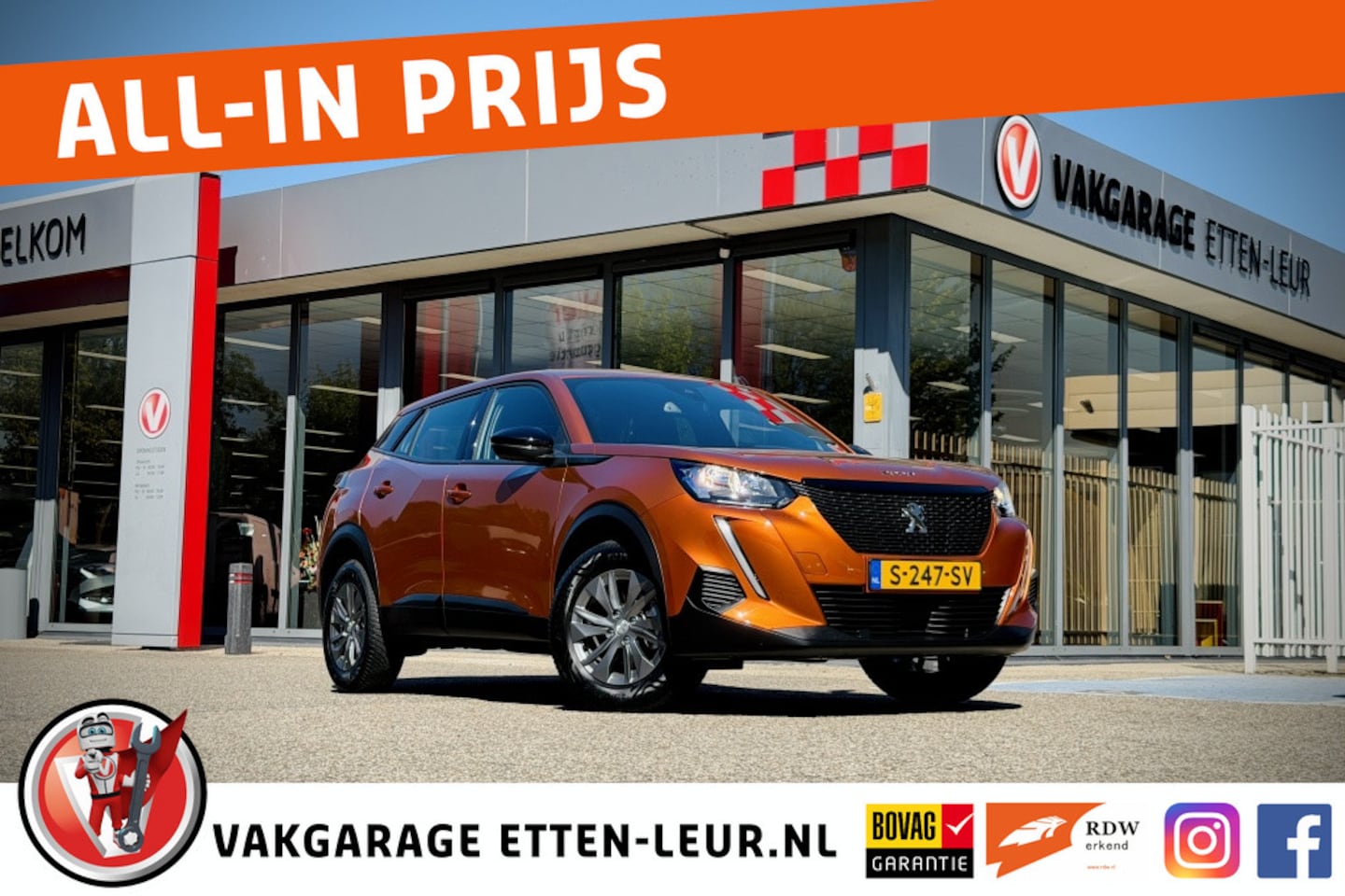 Peugeot 2008 - 1.2 100PK Active Pack | CLIMA | CARPLAY + ANDROID | PDC - AutoWereld.nl
