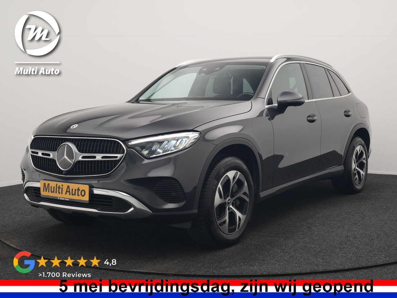 Mercedes-Benz GLC-klasse - 300e 4MATIC Luxury Line 313pk Dealer O.H. | Trekhaak Af Fabriek | Adaptive Cruise | Camera - AutoWereld.nl
