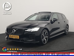 Volvo V60 - T6 Recharge AWD R-Design LONG RANGE PHEV 350pk Dealer O.H. | Panodak | Camera | Harman / K