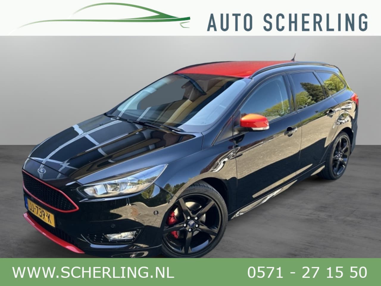Ford Focus Wagon - 1.5 150pk Black Edition Navi, 18” LMV, NL-auto! - AutoWereld.nl