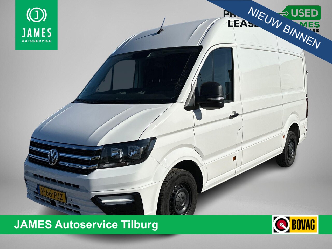 Volkswagen Crafter - 35 2.0 TDI L3H2 AUTOMAAT CAMERA | CARPLAY | TREKHAAK | PDC VOOR+ACHTER - AutoWereld.nl