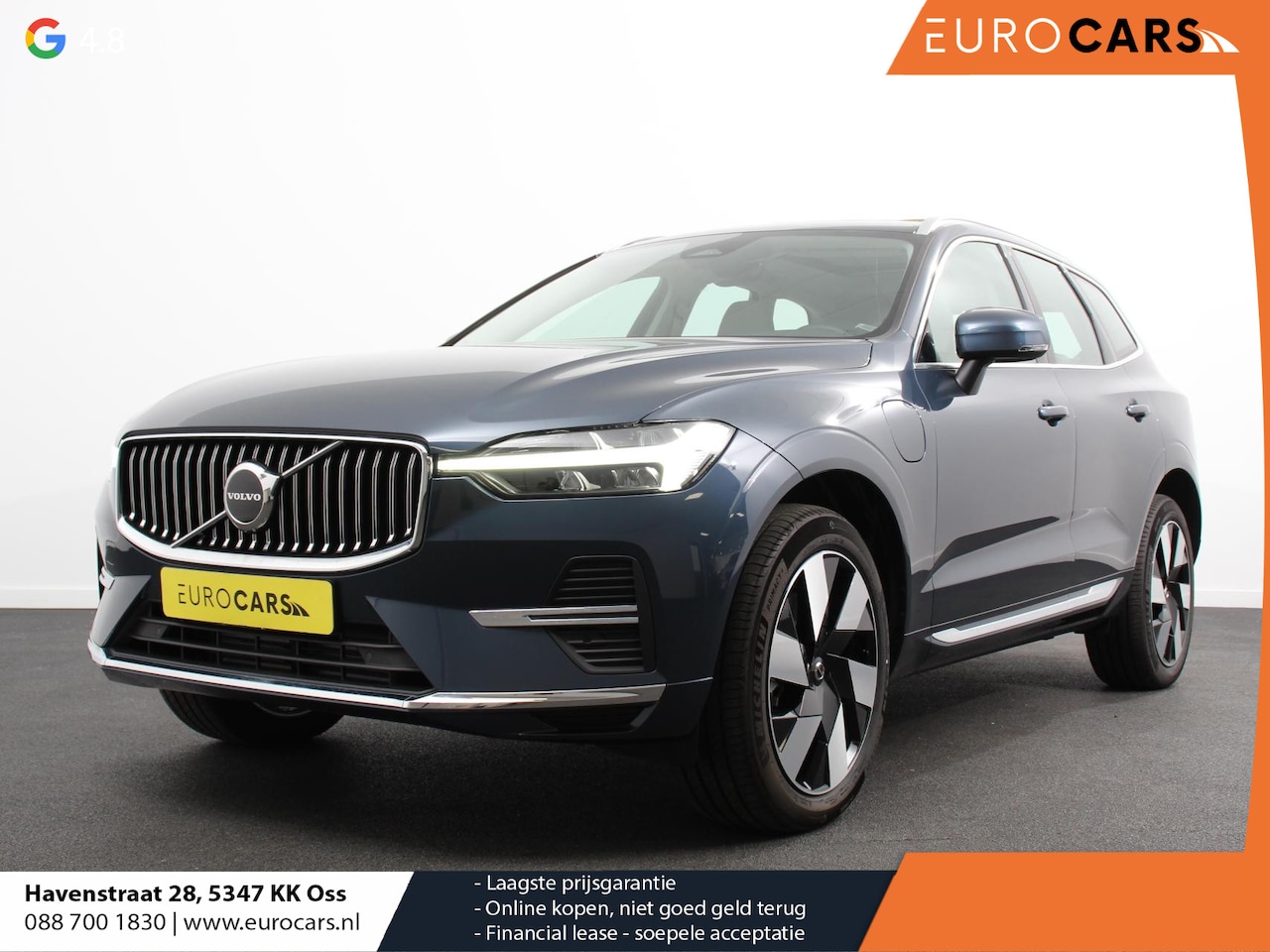 Volvo XC60 - 2.0 T6 Plug-in hybrid AWD Plus Bright Harman/Kardon Full LED Adaptive Cruise Control + Pil - AutoWereld.nl