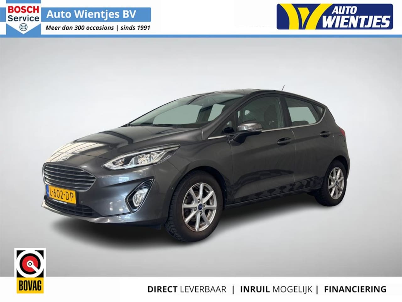 Ford Fiesta - 1.0 EcoB Hybrid | Titanium X 5-Drs | Navi | Cruise | Trekhaak | Carplay - AutoWereld.nl