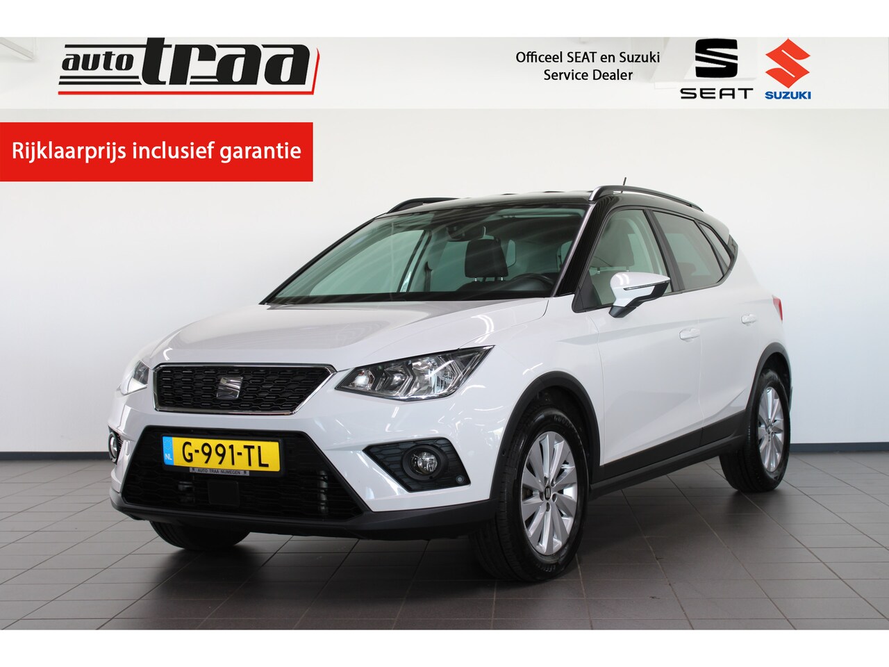 SEAT Arona - 1.0 TSI Style Business Intense / Navi. / Keyless / Camera / ACC / - AutoWereld.nl