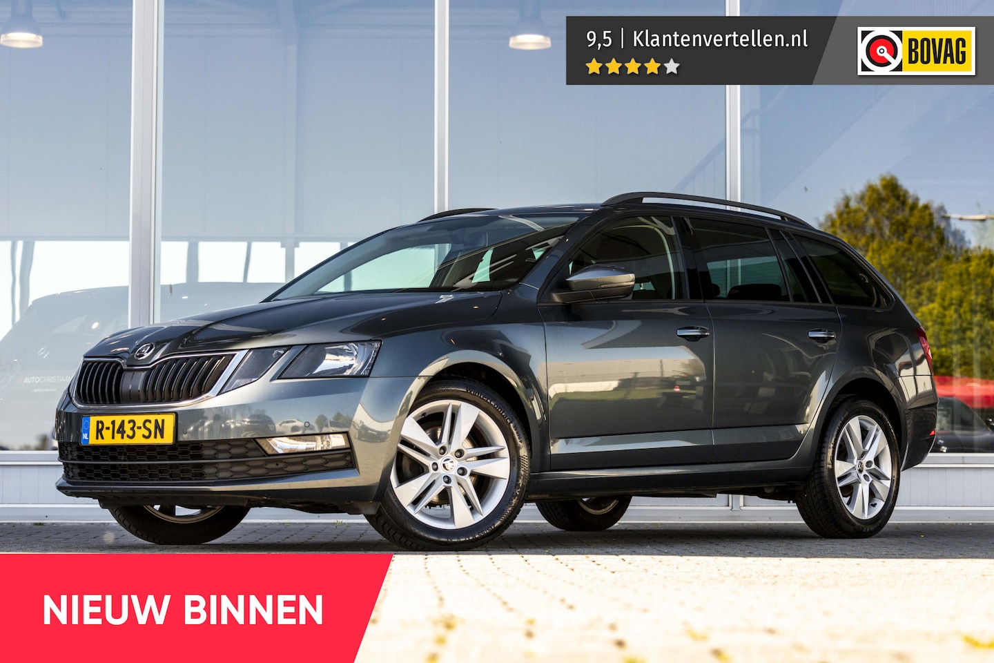 Skoda Octavia Combi - 1.5 TSI Business Edition Plus | Leder | LED - AutoWereld.nl