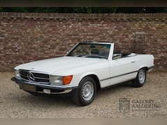 Mercedes-Benz SL-klasse Cabrio - 280 R107 Nice and original condition, Executed from factory in Classic White over a Walnut