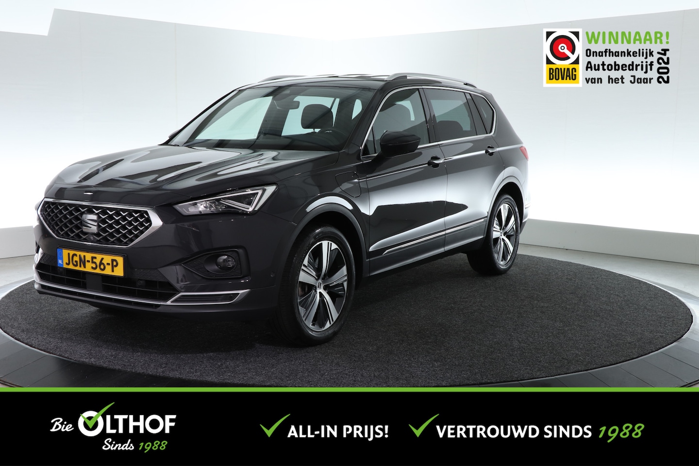SEAT Tarraco - 1.4 TSI e-Hybrid PHEV Xcellence | TREKHAAK | CARPLAY | 360 CAMERA | - AutoWereld.nl