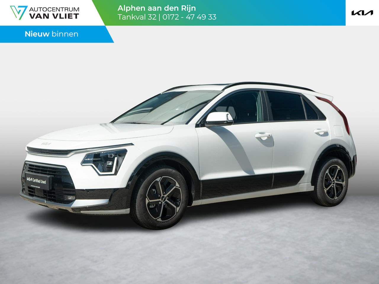 Kia Niro - 1.6 GDi Hybrid DynamicPlusLine | Schuif/kantel dak| Stoel en stuurverwarming | Navigatie | - AutoWereld.nl