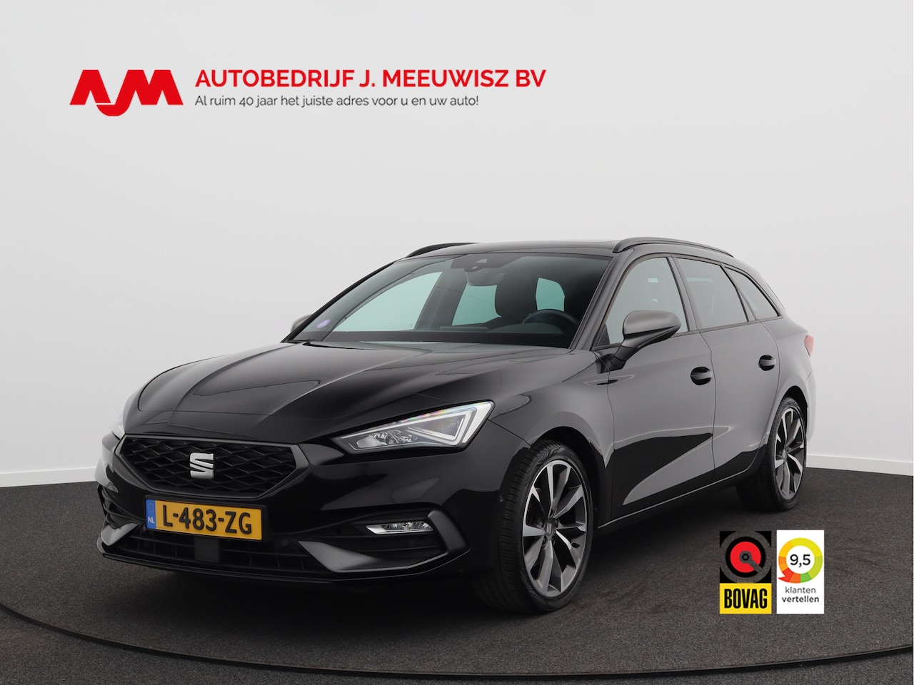 SEAT Leon Sportstourer - 1.0 eTSI FR Business Intense/ automaat/ compleet! - AutoWereld.nl