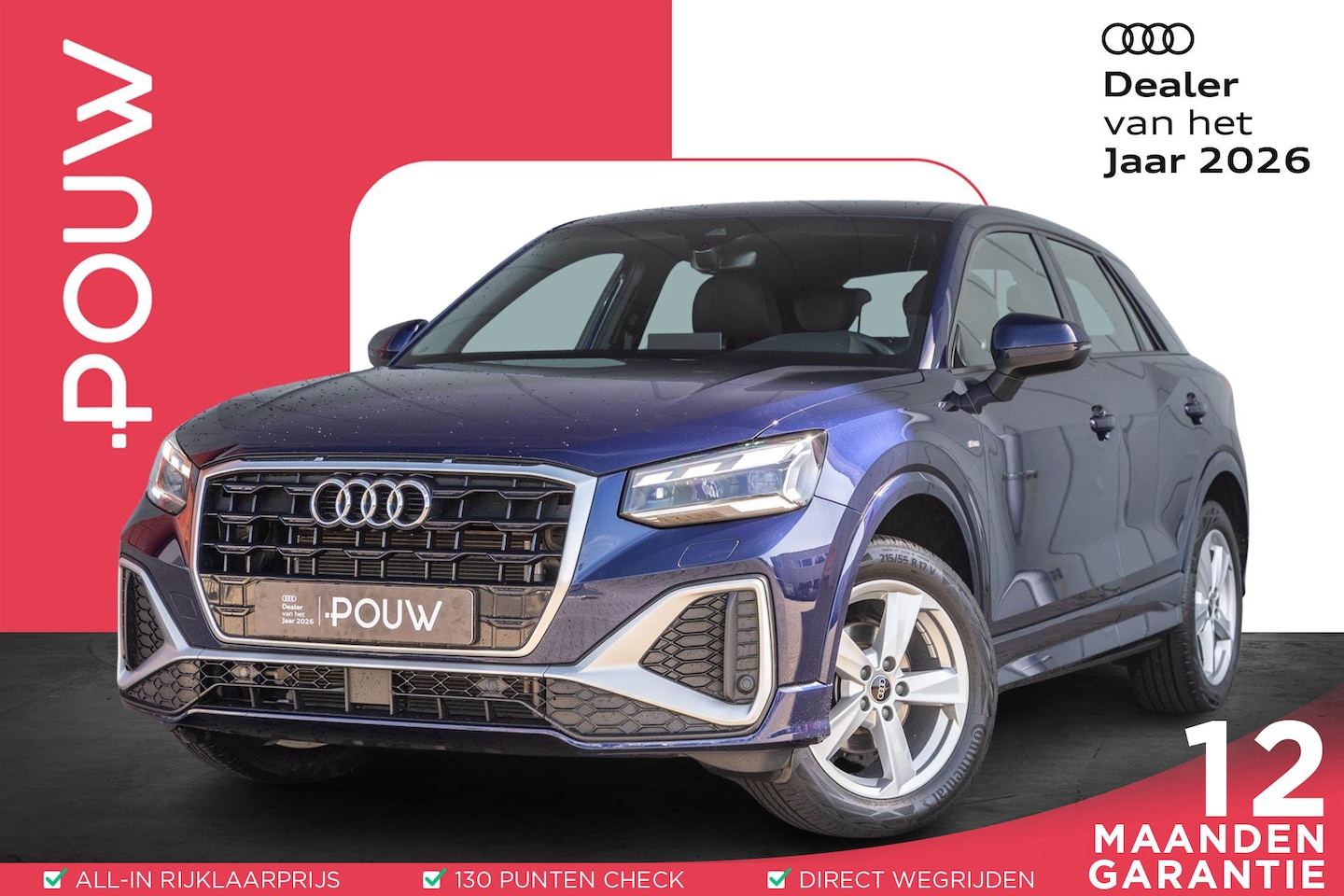Audi Q2 - 30 TFSI 110pk S Edition | Matrix LED | Navigatie | Virtual Cockpit | Climate Control - AutoWereld.nl