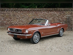 Ford Mustang Convertible - 289 Deluxe Emberglo "One owner from new" One owner for nearly 60 years—Miss Alves of Taunt
