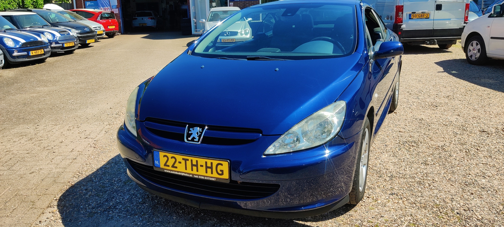 Peugeot 307 CC - 2.0-16V Licht metalen velgen, open dak elektrisch.
