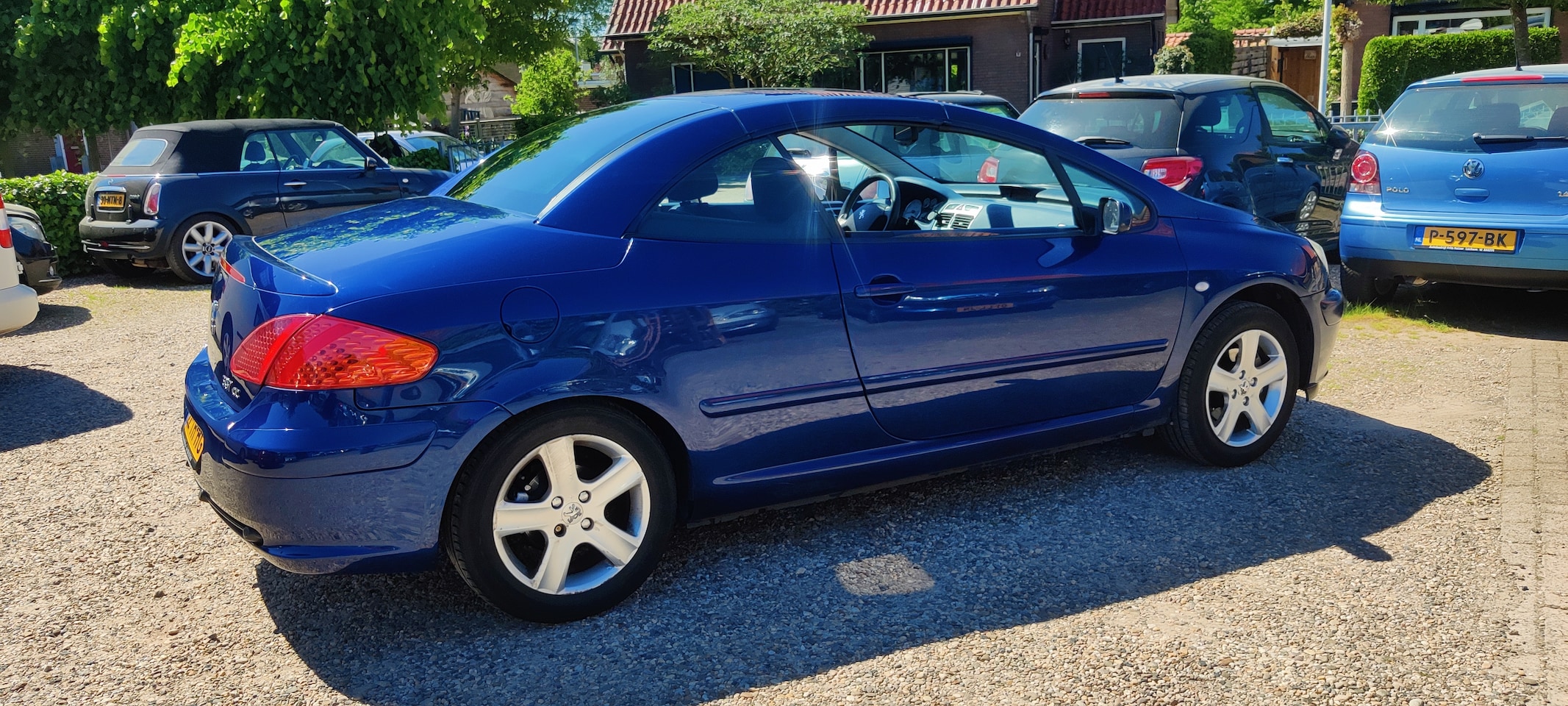 Peugeot 307 CC - 2.0-16V Licht metalen velgen, open dak elektrisch.