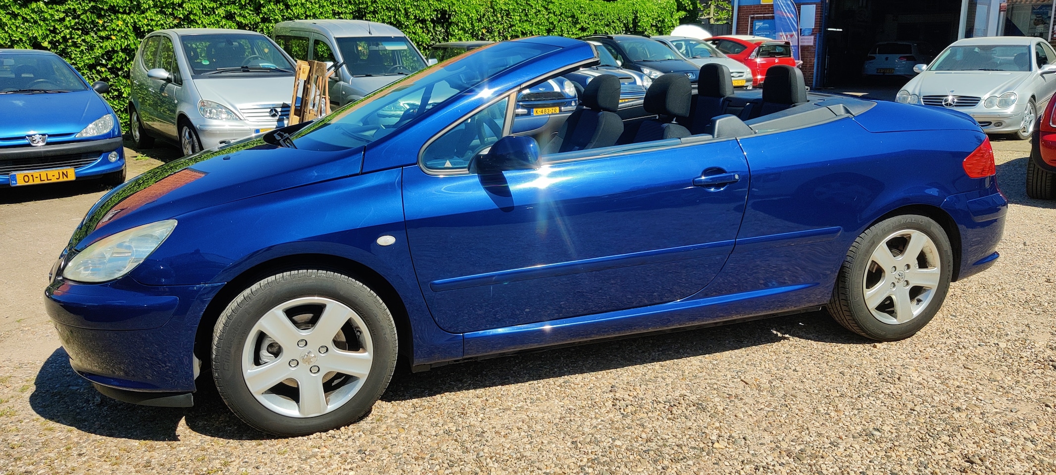 Peugeot 307 CC - 2.0-16V Licht metalen velgen, open dak elektrisch.