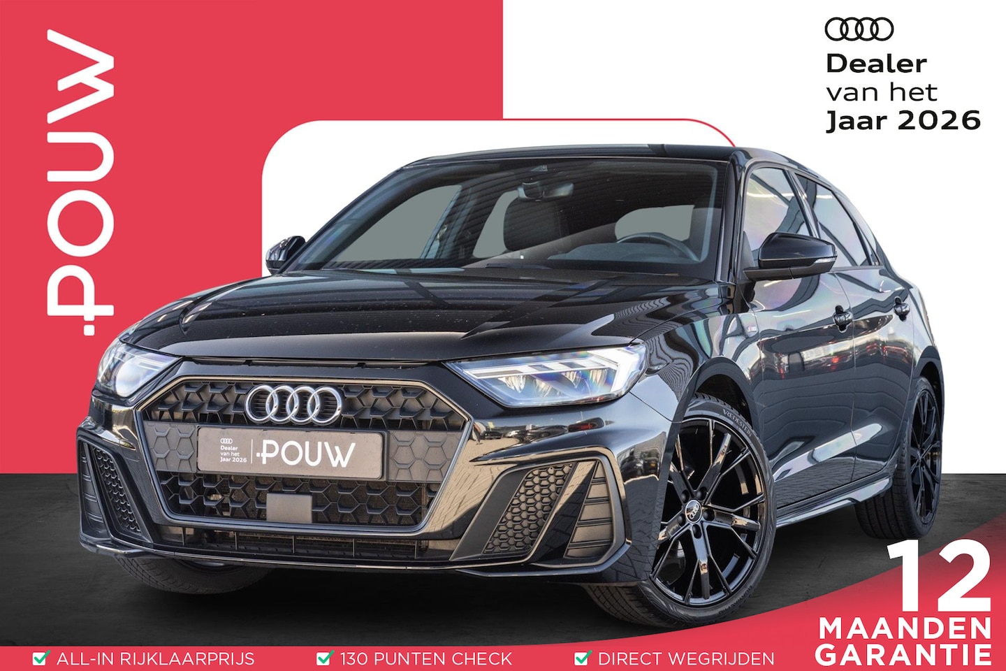 Audi A1 Sportback - 25 TFSI 95pk S edition | Full LED | All-Season Banden | 18" Velgen | Smartphone Interface - AutoWereld.nl