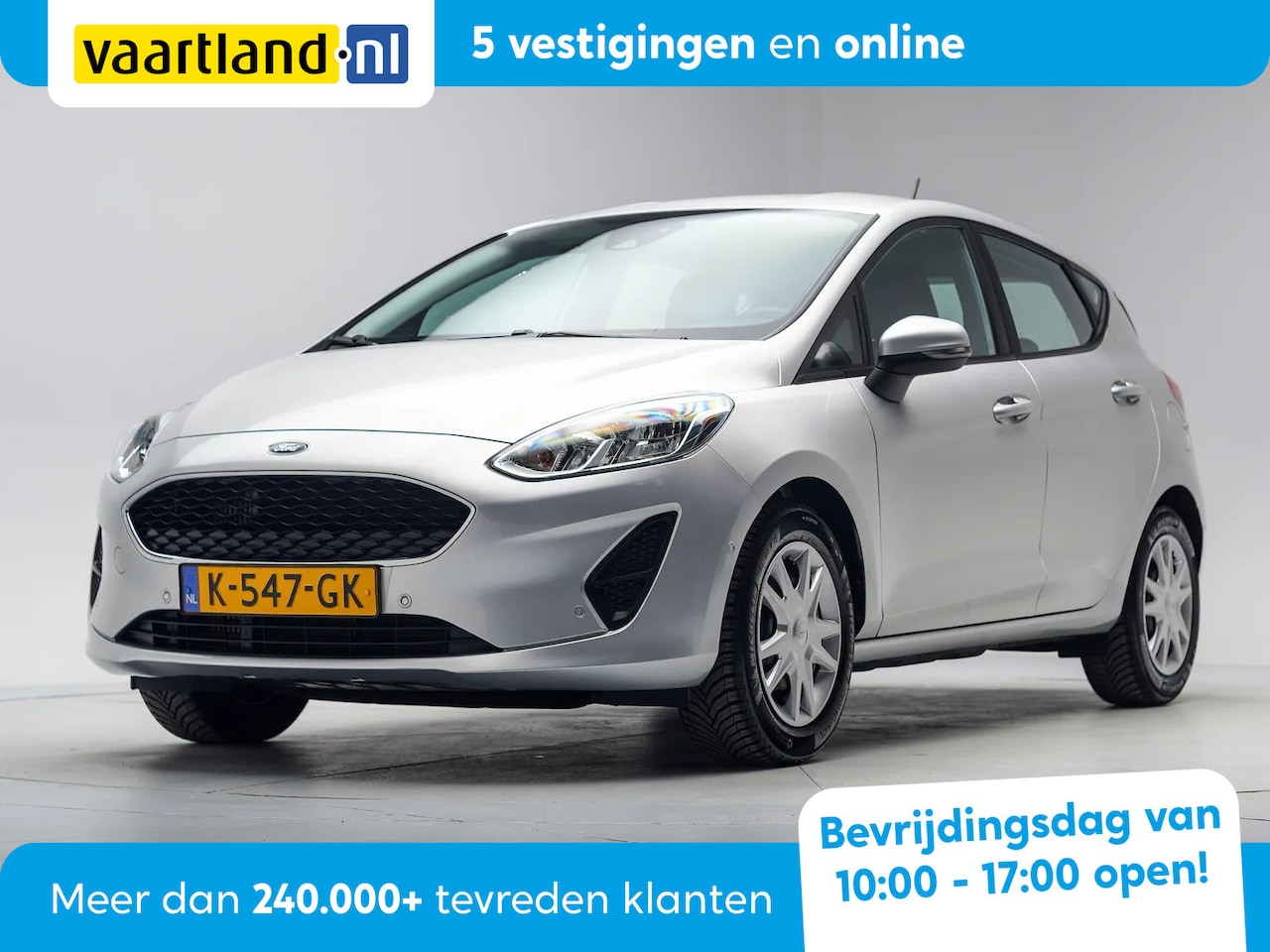Ford Fiesta - 1.0 EcoBoost 95pk Connected 5-drs [ Navi Apple/Android Airco ] - AutoWereld.nl