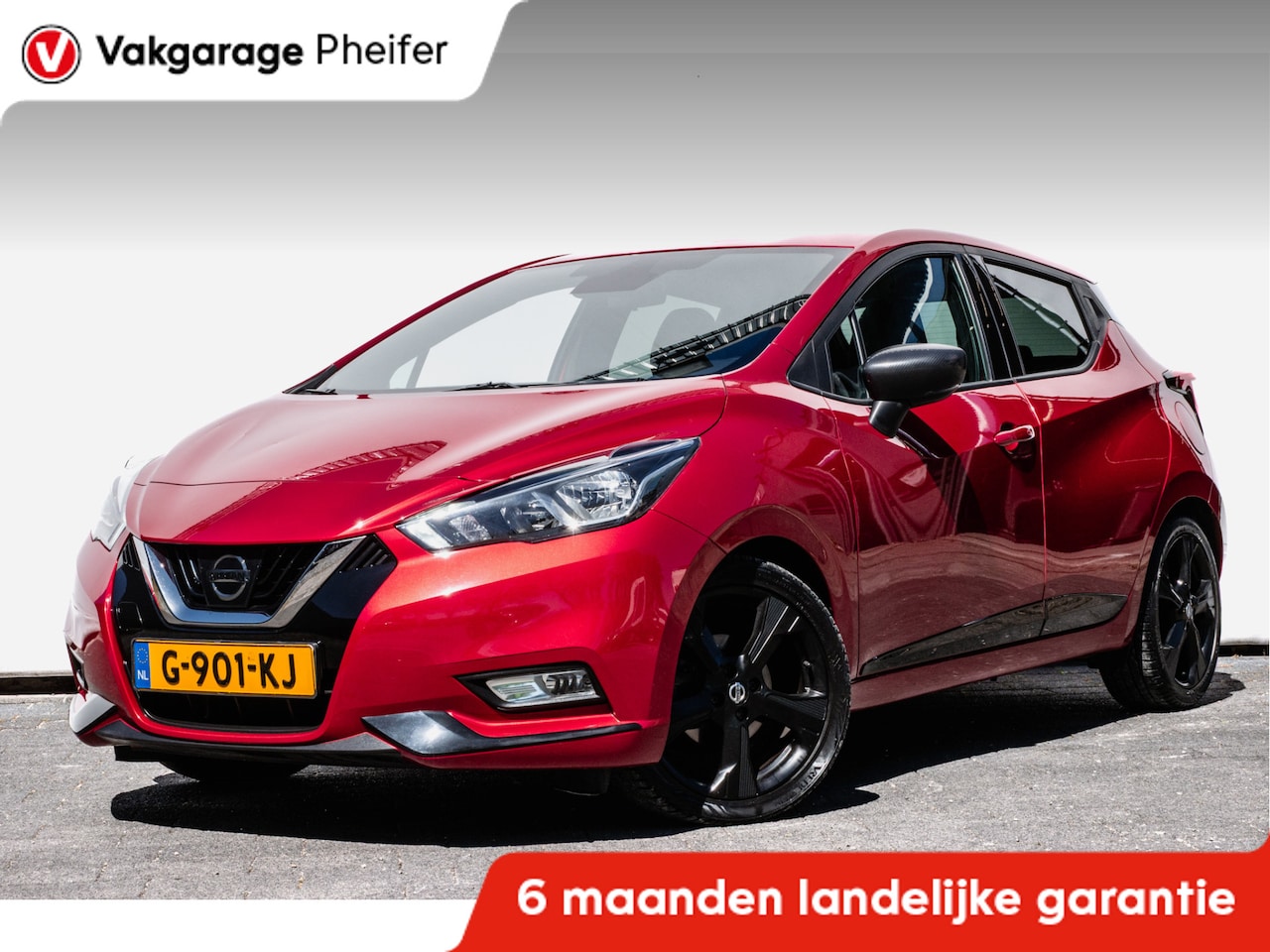Nissan Micra - 1.0 IG-T 100pk N-Sport Half lederen int./ Camera/ DAB+/ Cruise control/ Carplay - AutoWereld.nl