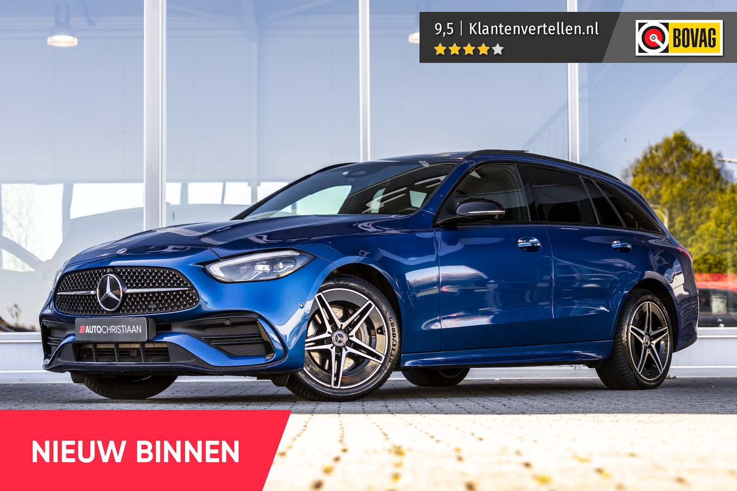 Mercedes-Benz C-klasse Estate - 300 e AMG Line | Pano | Burmester - AutoWereld.nl