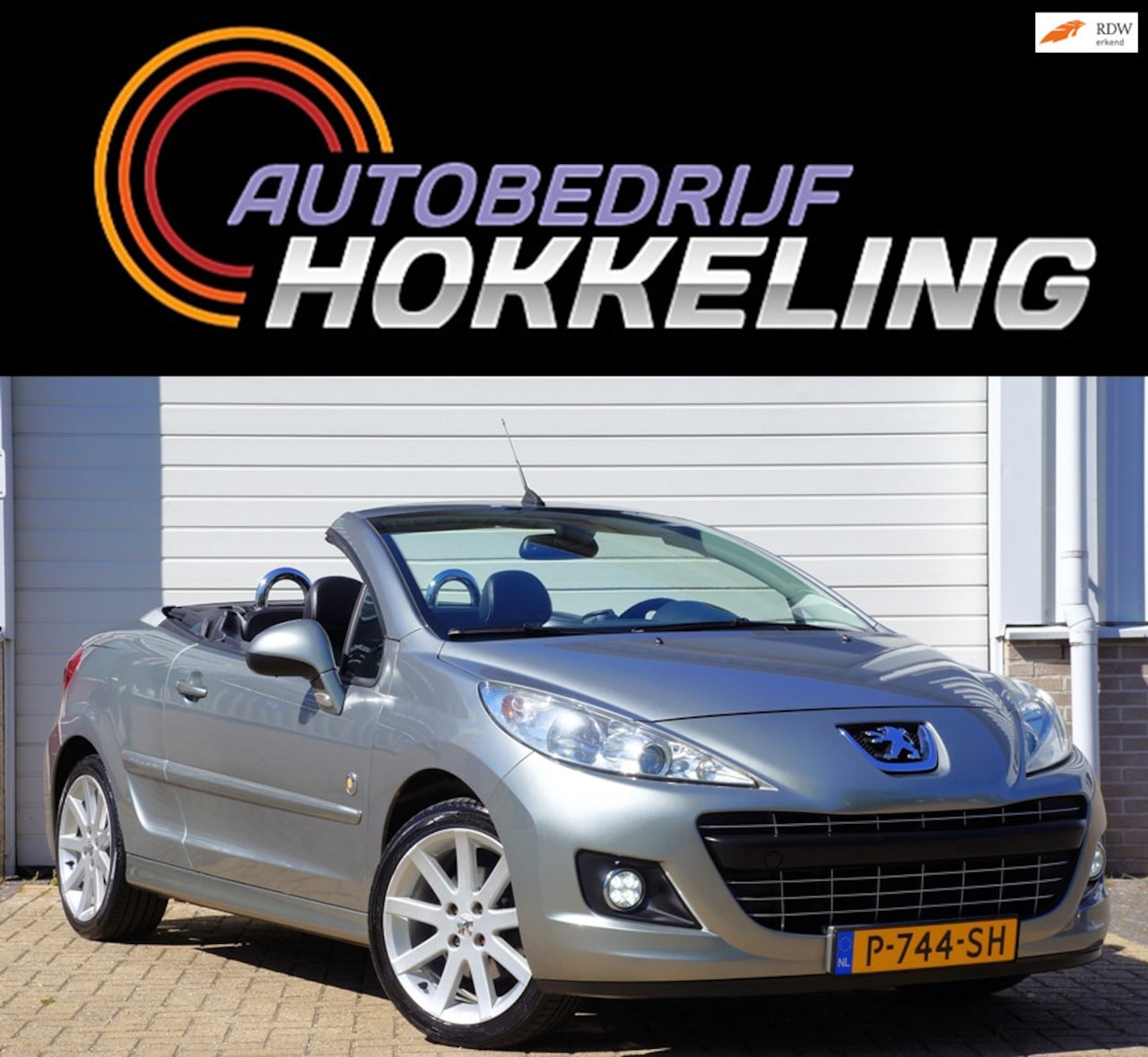 Peugeot 207 CC - 1.6 VTi Roland Garros; Leder+Ecc+PDC !!! - AutoWereld.nl