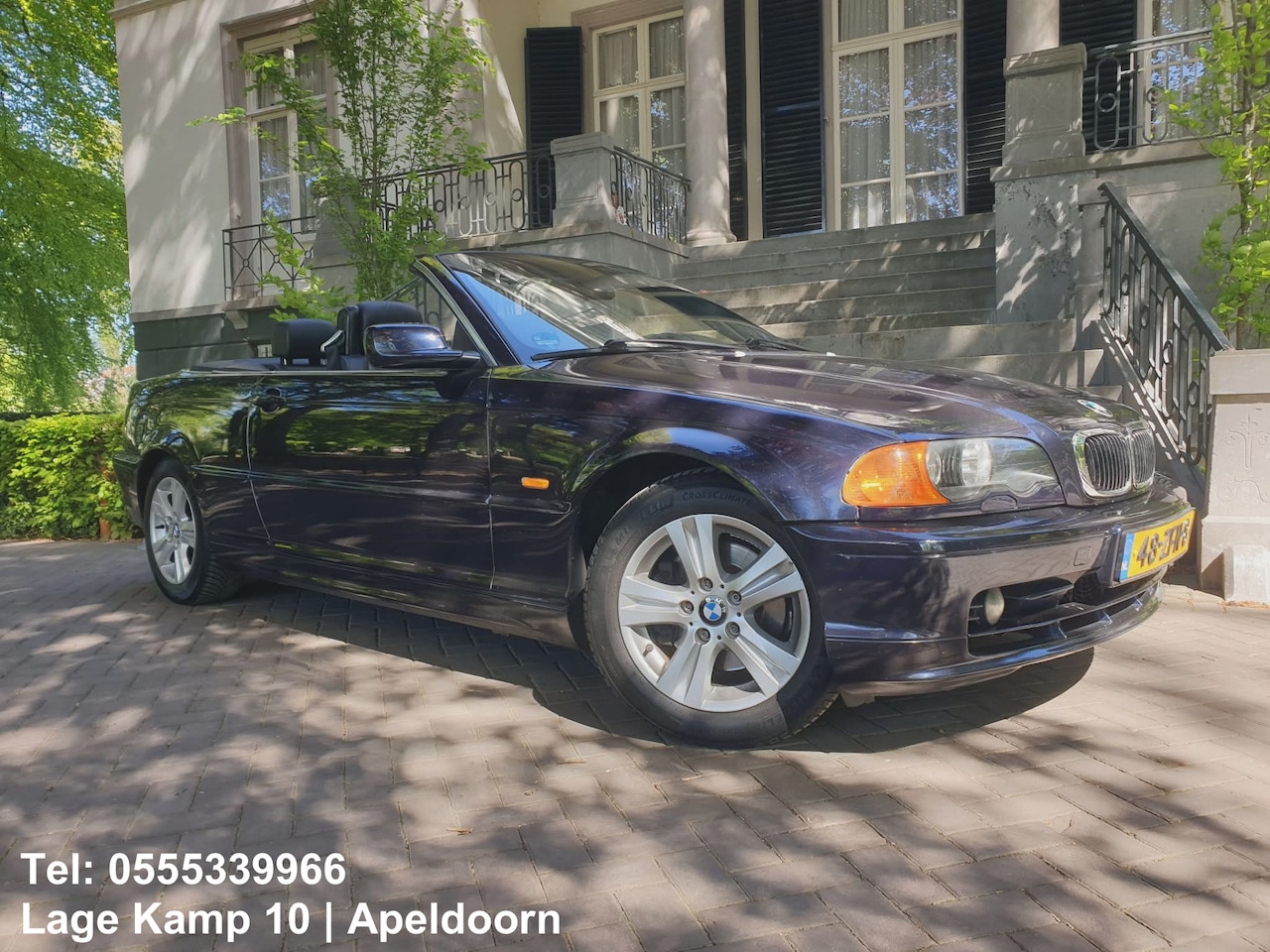 BMW 3-serie Cabrio - 320Ci Executive Automaat Leder Navi CarPlay Climate Cruise Ctr Stoelverwarming Full Option - AutoWereld.nl