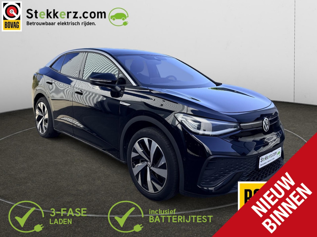 Volkswagen ID.5 - Pro 77 kWh | All-in prijs incl. 12 mnd BOVAG | SOH 95% | Camera | Luxe bekleding - AutoWereld.nl