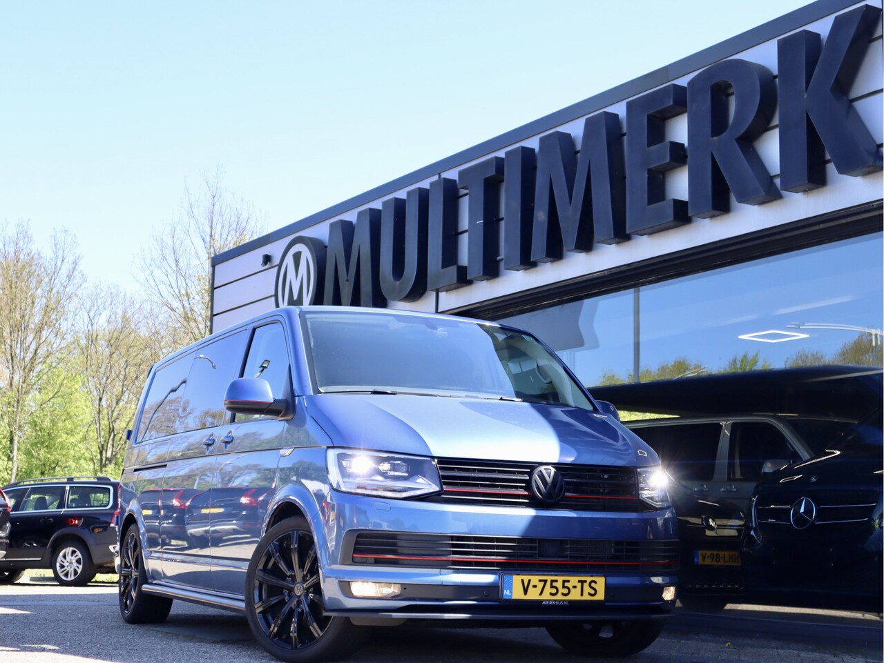 Volkswagen Transporter - 2.0 TDI 150PK DSG MARGE/BTW VRIJ LUXE DUBBELE CABINE - AutoWereld.nl