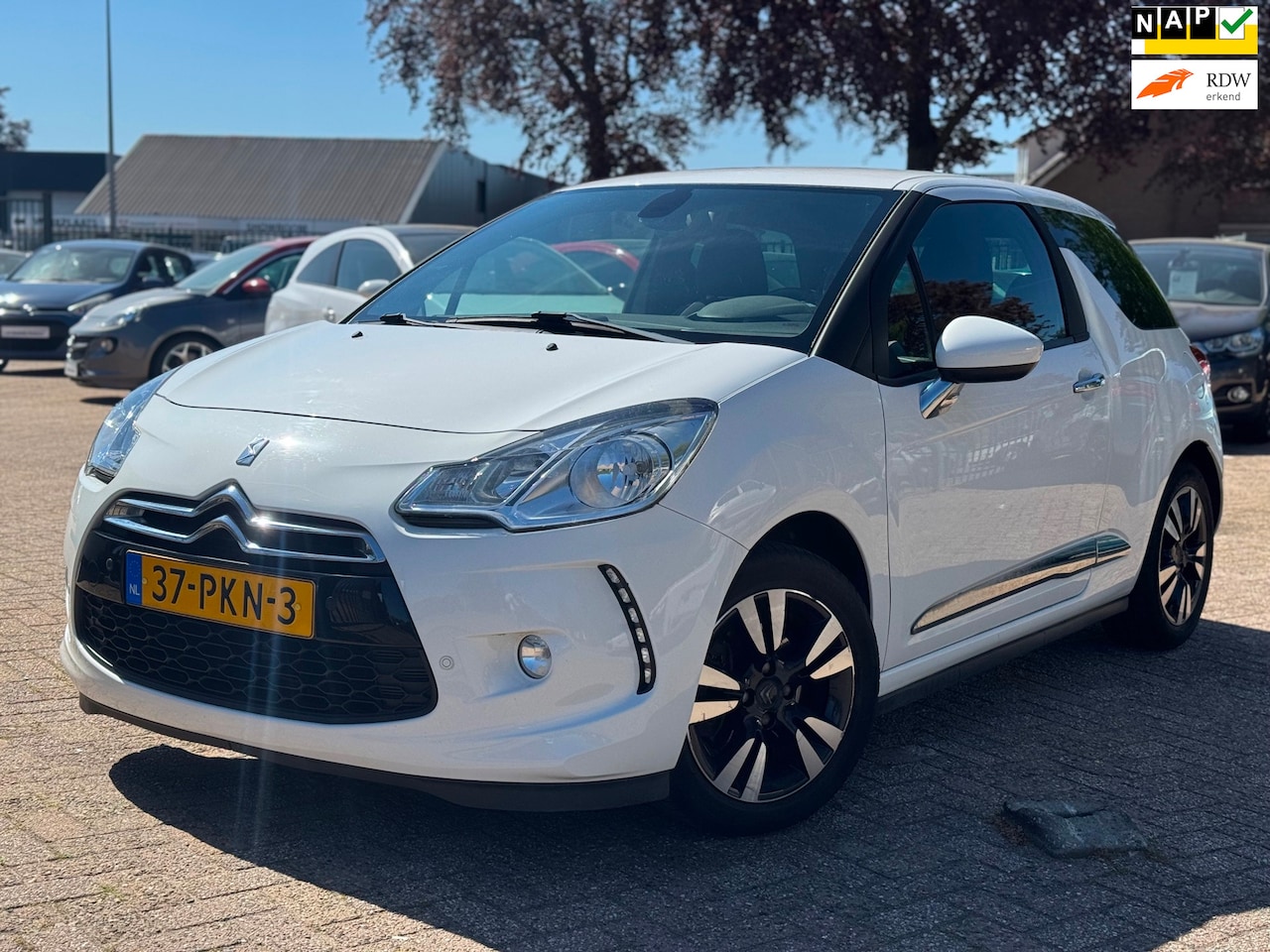 Citroën DS3 - 1.6 So Chic in White AIRCO NAP CRUISE MF STUUR NW.APK - AutoWereld.nl