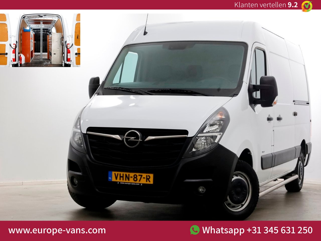 Opel Movano - 2.3 Turbo 150pk L2H2 Camera/Inrichting/2x Schuifdeur 11-2020 - AutoWereld.nl