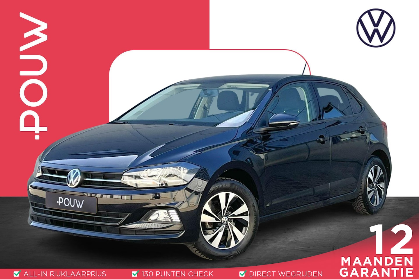 Volkswagen Polo - 1.0 MPI 80pk Comfortline | Navigatie | Camera | App Connect - AutoWereld.nl