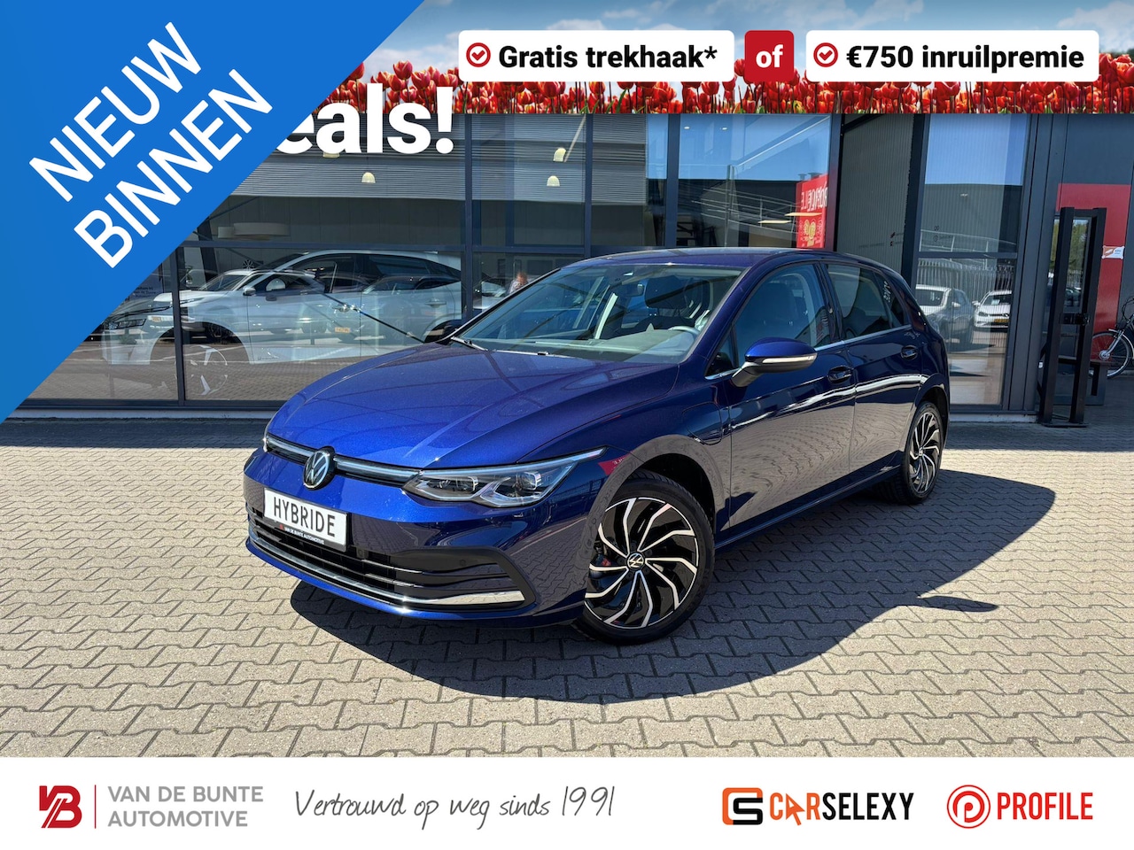 Volkswagen Golf - 1.4 eHybrid Style *Dodehoek & Winterpack* - AutoWereld.nl
