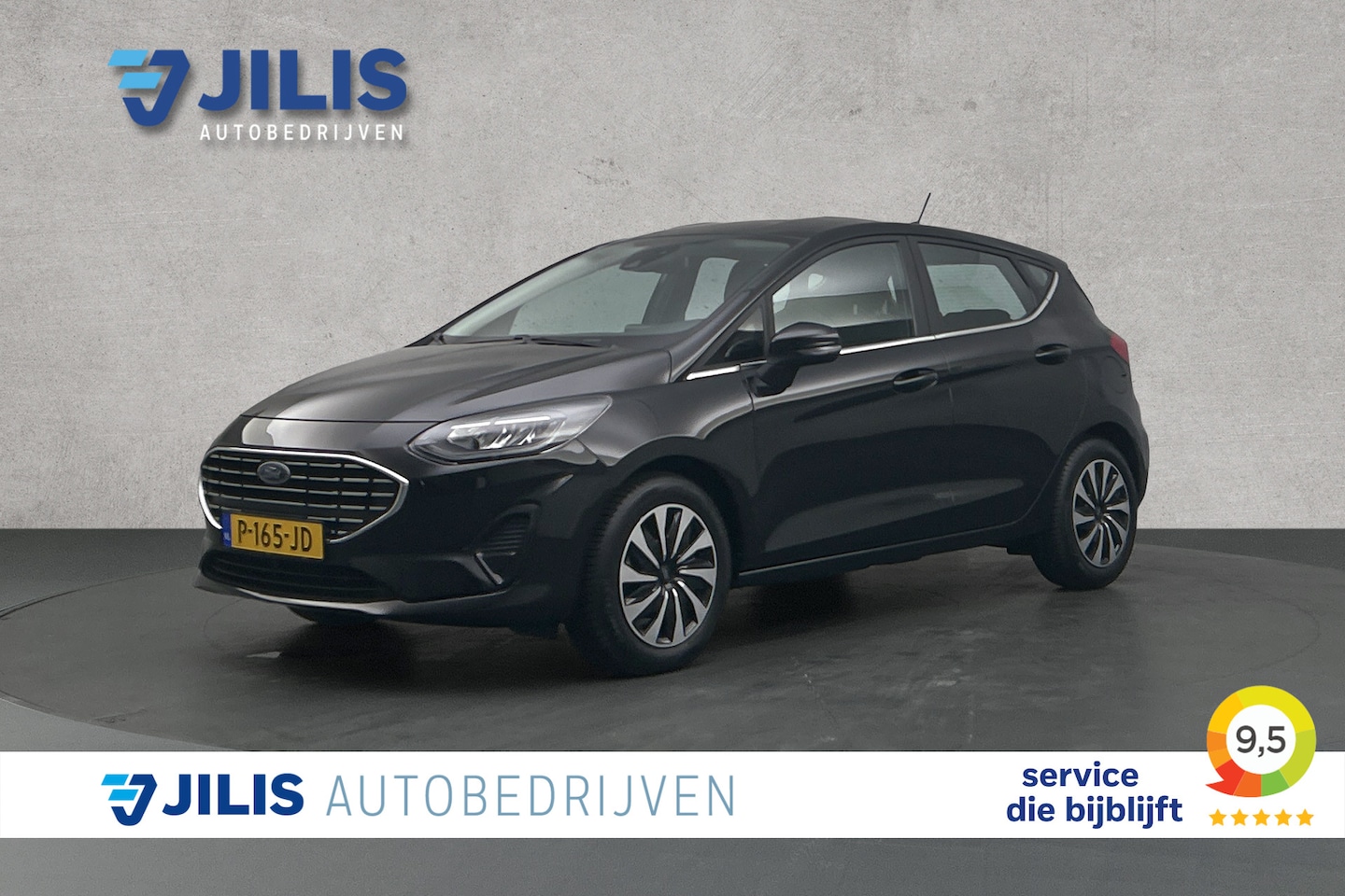 Ford Fiesta - 1.0 EcoBoost Hybrid Titanium | LED koplampen | Navigatie | Parkeersensoren - AutoWereld.nl