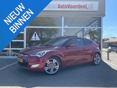 Hyundai Veloster - 1.6 GDI i-Catcher /Cruise/Leder/Schuif-kanteldak/Keyless/Achteruitrij camera/