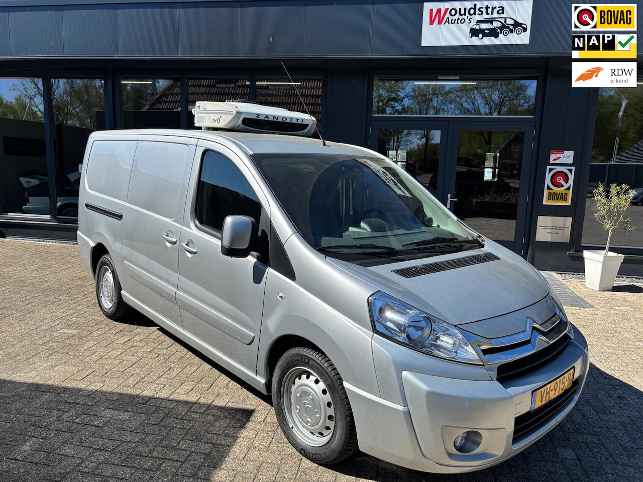 Citroën Jumpy - 12 2.0 HDI L2H1 Economy dag/nacht koeling, geisoleerde koelauto, trekhaak, 3 persoons, 170 - AutoWereld.nl