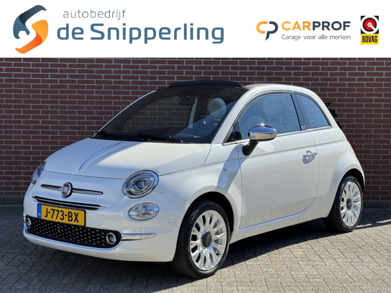 Fiat 500 C - 1.2 Star AUTOMAAT NAV CRUISE CARPLAY DAB CLIMA LMV PDC - AutoWereld.nl