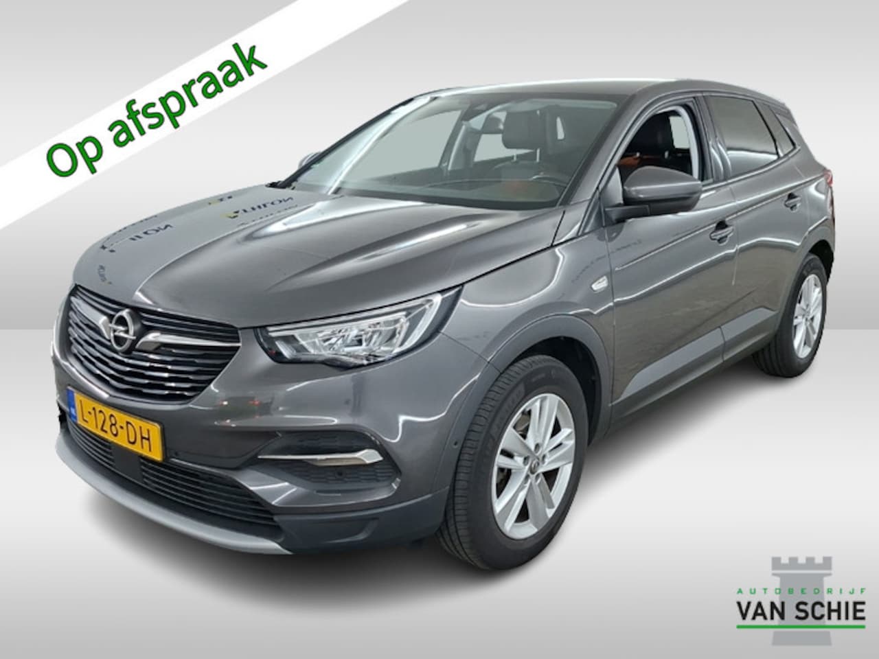 Opel Grandland X - 1.2 Turbo Elegance 1e-Eig. & Dealer-Onderh. BOVAG-Garantie. NL-Auto. - AutoWereld.nl