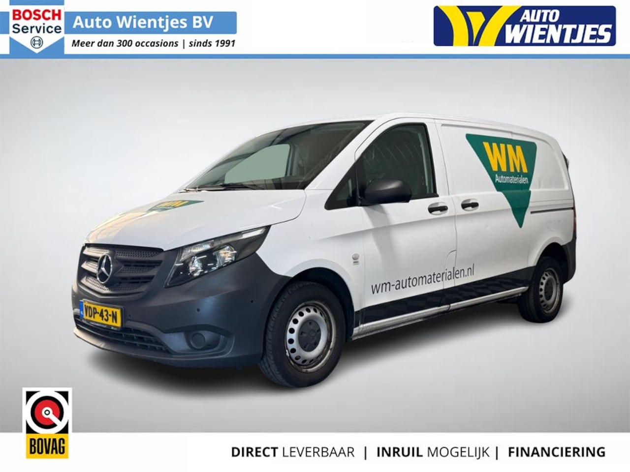 Mercedes-Benz Vito - 114 CDI | Lang | Airco | Navi | Camera | Schuifdeur L+R - AutoWereld.nl