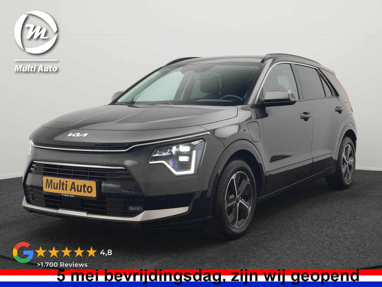 Kia Niro - 1.6 GDi DynamicLine PHEV 182pk Dealer O.H. | Adaptive Cruise | Camera | Sportstoelen & Stu - AutoWereld.nl