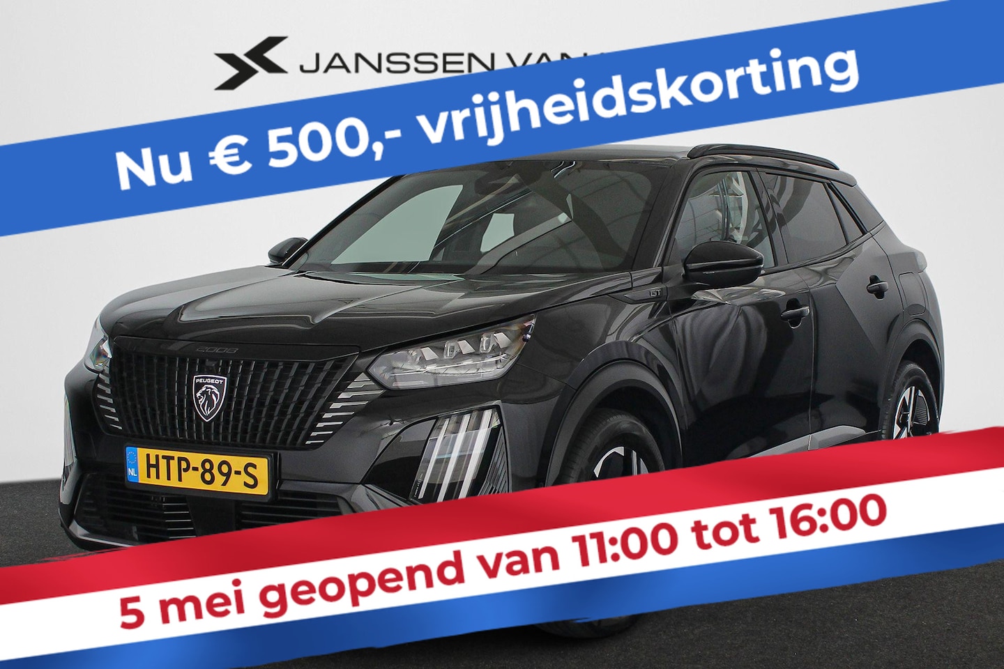 Peugeot 2008 - 1.2 Hybrid 145 GT Adaptieve Cruise Dodehoek Navigatie Camera Voor - AutoWereld.nl