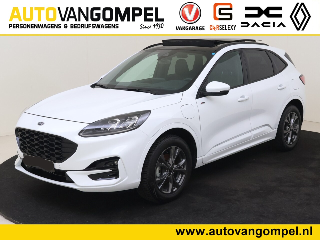 Ford Kuga - 2.5 PHEV ST-Line X Panodak | Winterpack | Camera | Navi | Elektr. Achterklep | TREKHAAK - AutoWereld.nl