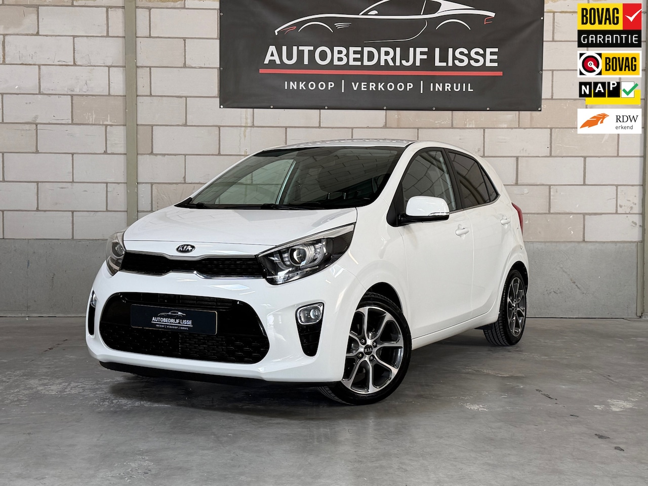 Kia Picanto - 1.0 CVVT Design Edition Airco Navi Carplay Nap - AutoWereld.nl