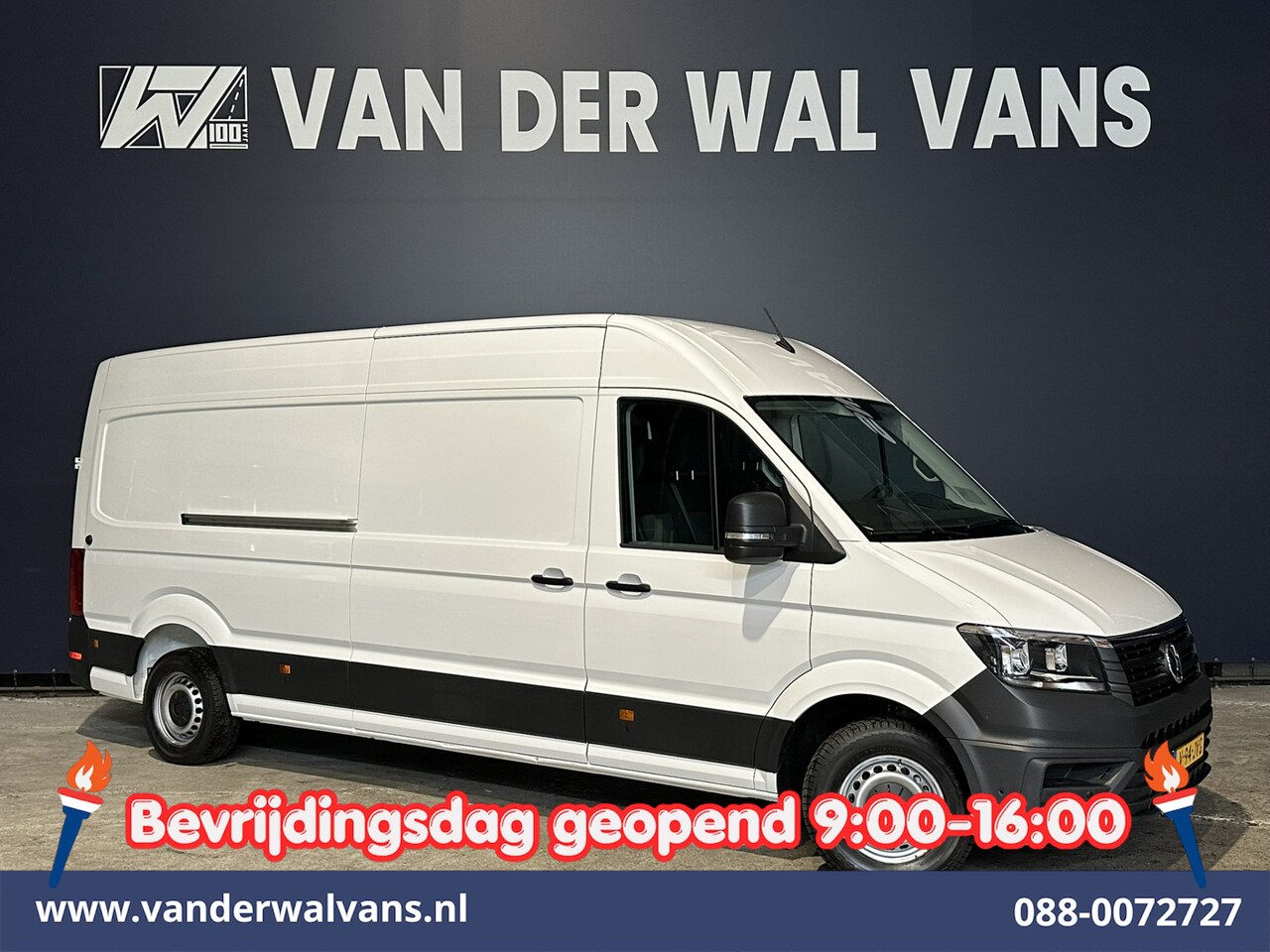Volkswagen Crafter - 2.0 TDI 140pk L4H3 L3H2 Euro6 Airco | Camera | Apple Carplay | Cruisecontrol Android Auto, - AutoWereld.nl