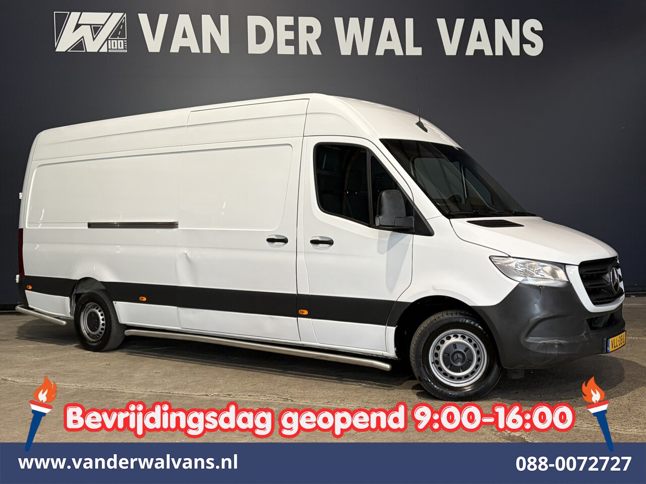 Mercedes-Benz Sprinter - 315 CDI 150pk 9G-Tronic Automaat L3H2 *Post NL inrichting* Euro6 Airco | Camera | Apple Ca - AutoWereld.nl