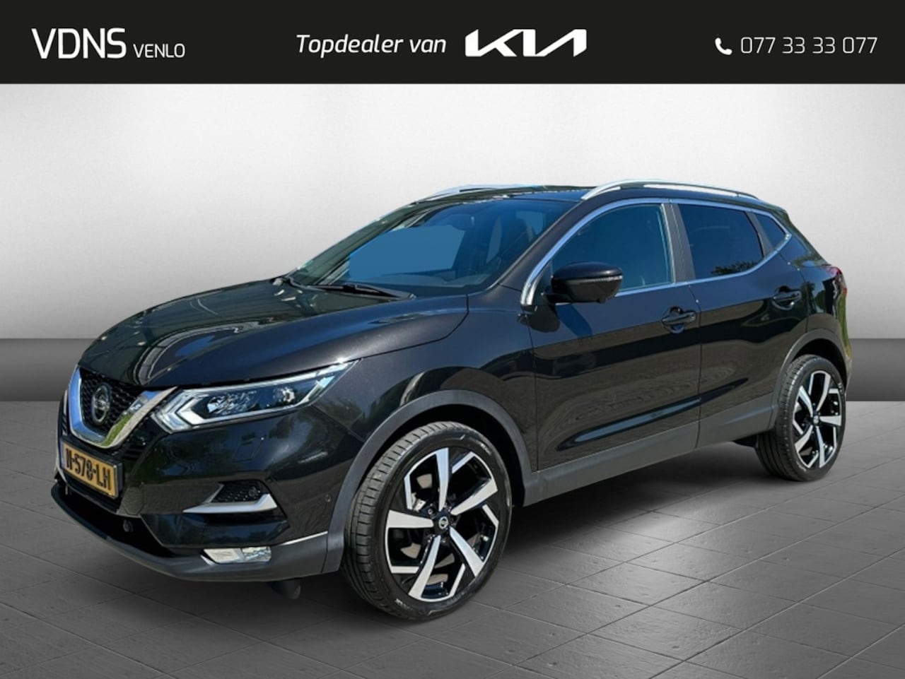 Nissan Qashqai - 1.3 DIG-T Tekna + | Pano | Leder | 360 | Trekhaak | Navi - AutoWereld.nl