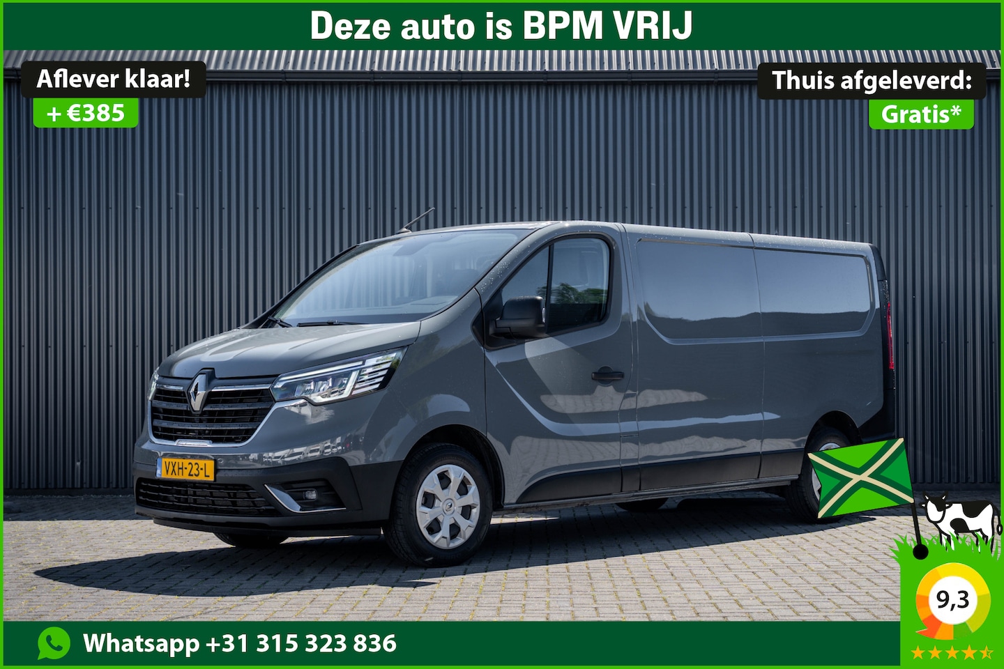 Renault Trafic - 2.0 dCi 130 L2H1 | 3-Zits | LED | Cruise | Airco - AutoWereld.nl