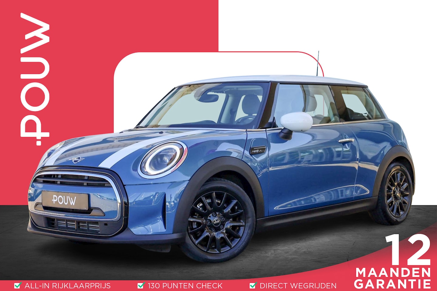 MINI Cooper - Mini 1.5 136pk AUT Camden Edition | Rijprofielinstellingen | Parkeersensoren | Apple CarPl - AutoWereld.nl