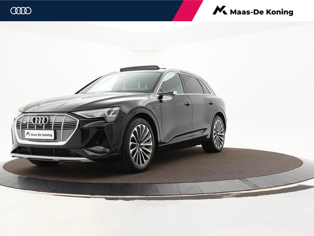 Audi e-tron - 55 quattro 408pk S edition 95 kWh · SOH 94,8% · Panoramadak · 360 Camera · B&O Audio  · Lu - AutoWereld.nl